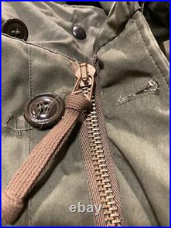 M-1947 Korean War US Parka Dated 1952 Size M Belted Mod Army Military