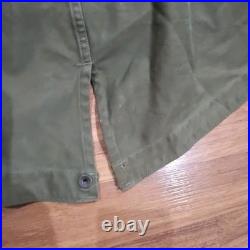 M-1948 M-48 Fishtail ARMY Military parka Korean War Complete With Liner Small