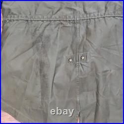 M-1948 M-48 Fishtail ARMY Military parka Korean War Complete With Liner Small