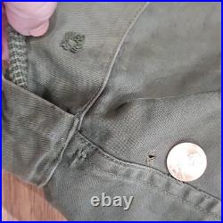 M-1948 M-48 Fishtail ARMY Military parka Korean War Complete With Liner Small