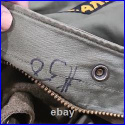 M-1948 M-48 Fishtail ARMY Military parka Korean War Complete With Liner Small