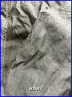 M-1948 M-48 Fishtail parka Korean War Era Size Medium Fur Hood M48