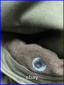 M-1950 Fishtail Field Jacket Medium Korean War With Button Silk & Terry Lining