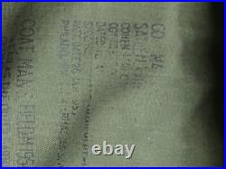 M-1950 Fishtail Field Jacket Medium Korean War With Button Silk & Terry Lining