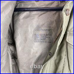 M-1951 Field Jacket (Korean Era 1952) Medium With Wool Liner And Hood USATC ARMOR