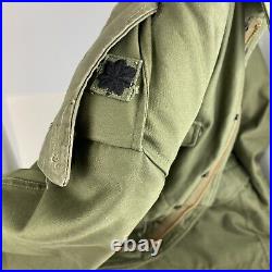 M-1951 Field Jacket (Korean Era 1952) Medium With Wool Liner And Hood USATC ARMOR