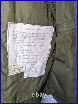 M-1951 Shell & Liner Parka Jacket VTG 1950s USA Military Korean War Fishtail