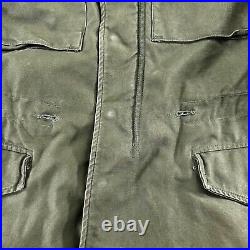 M-1951 US Army M-51 Field Jacket Korean War Mens Size Small Long Early 1951 USA