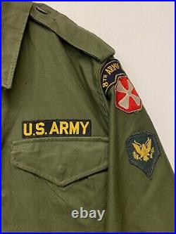 M-51 Field Jacket / Coat, Korean War 1951, US Army, Size Small Regular. S-89