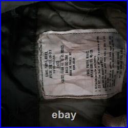 M-51 US army parka with 70's liner patternM 1951 large Korean War shell