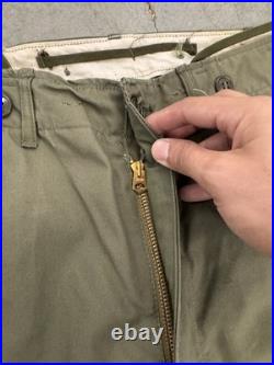 M-51 field trousers, second pattern, Nov. 1951 Fulton contract