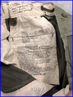 M-51 field trousers, second pattern, Nov. 1951 Fulton contract