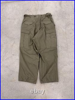 M-51 field trousers, second pattern, Nov. 1951 Fulton contract