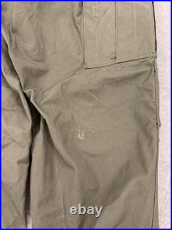 M-51 field trousers, second pattern, Nov. 1951 Fulton contract