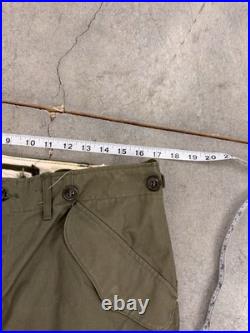 M-51 field trousers, second pattern, Nov. 1951 Fulton contract