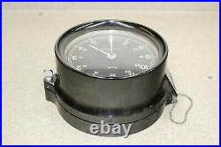 M Low Korea/Vietnam War Phenolic Case US Navy Mark 1 Deck Clock US Navy Mk1