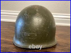 M1 Army Helmet Korean War Chinstrap No Liner