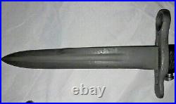 M1 Garand Bayonet & M8A1 Scabbard WW2, Korean War, Vietnam War