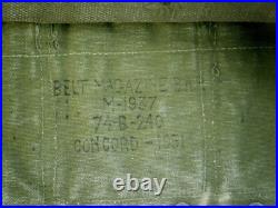 M1937 BAR Belt Original Korean War stamped Concord 1951 Very Good condition