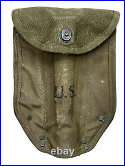 M1951 Entrenching Tool Shovel 1952 & M1943 E-Tool Cover 1944 Army USMC Vietnam