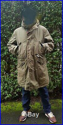 M47 m-1947 aircrew overcoat parka pile lining korean war 1950s cold weather