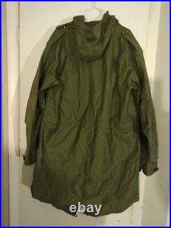 M51 Fishtail Parka Korean War dated May 21, 1951 in very good condition