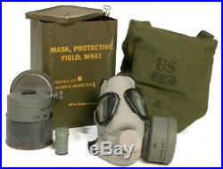 M9A1 Gas Mask U. S. G. I. Korean War ERA Collectible