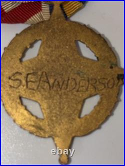 MILITARY MEDAL 1934 Lieutenant General Samuel E. Anderson WWII Korean War