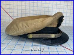 MILITARY SEA TRANSPORTATION Officer Visor Cap Transitional MSTS US NAVY Nudelman