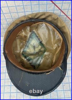 MILITARY SEA TRANSPORTATION Officer Visor Cap Transitional MSTS US NAVY Nudelman