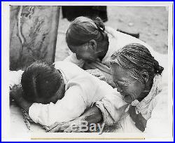 Margaret Bourke-White VINTAGE 1952 Women Mourn Death/Korean War LIFE Press Photo
