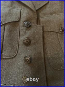 Marine Korean War Wool Jacket. Soldier's Name J. B. Clark Junior