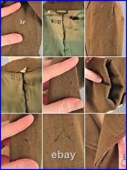 Men's M-1950 Korean War & Post US Army Ike Jacket & Pants Lot 15pcs S/M 50s Vtg