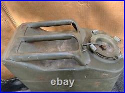 Military Jeep Jerry Can Holder & 1952 Russakov, Korean War Era