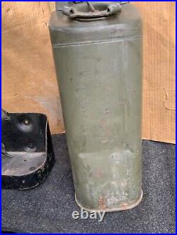 Military Jeep Jerry Can Holder & 1952 Russakov, Korean War Era