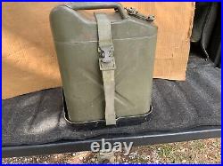 Military Jeep Jerry Can Holder & 1952 Russakov, Korean War Era