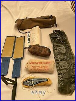 Military Survival Raft Accessory Kit Type C2a 1952 Korean War Issue Excellent