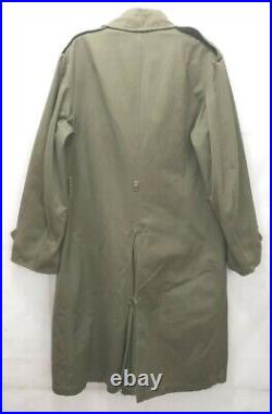 Military Vintage Overcoat Field OD-7 M-1950A 5 Star General 1951 Korean War