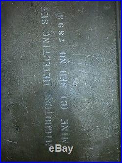 Mine Detector WW2 / Korean War