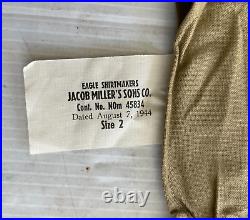 Mint Unused Ww2 Usmc Marine Corps Khaki M-1927 Khaki Cotton Summer Shirt Size 2