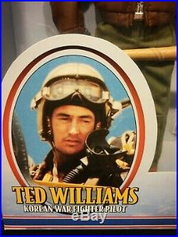 NIB GI Joe Classic Collection Ted Williams Korean War Fighter Pilot 1999 Hasbro
