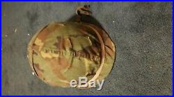 NICE Korean War US ARMY M-1 COMBAT HELMET WITH STRAPS COVER AND BAND