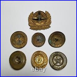 NK KPA Hat Badge Collection Cold War Communist Cap PVA CPV Volunteer Korean