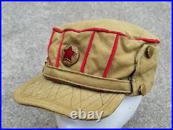 NKPA Officer's cap possible repro Korean War Communist PVA CPV Volunteer KPA