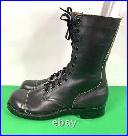 NOS 1956 International Shoe Vietnam Korean War era Jump Boots Airborne Sz 11 XN
