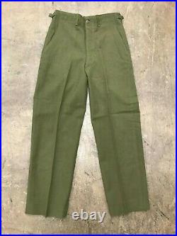 NOS (Lot of 5) M51 Wool Field Trousers, Korean War Era M-1951, Small Regular