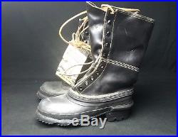 NOS WWII Korean War-era US Army Shoe Pac Boots Mountain Winter Footwear 1950
