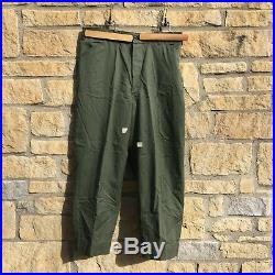 NOS unissued WWII Korean War USMC herringbone twill HBT trousers pants P41