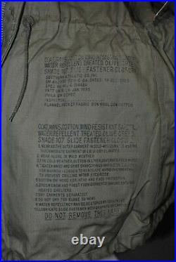 Named 1955 Korean War Shade 107 Field Coat Jacket Wind Resistant M51 #22