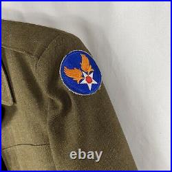Named Korean War 5th Army Air Corp Ike Jacket Uniform 1953